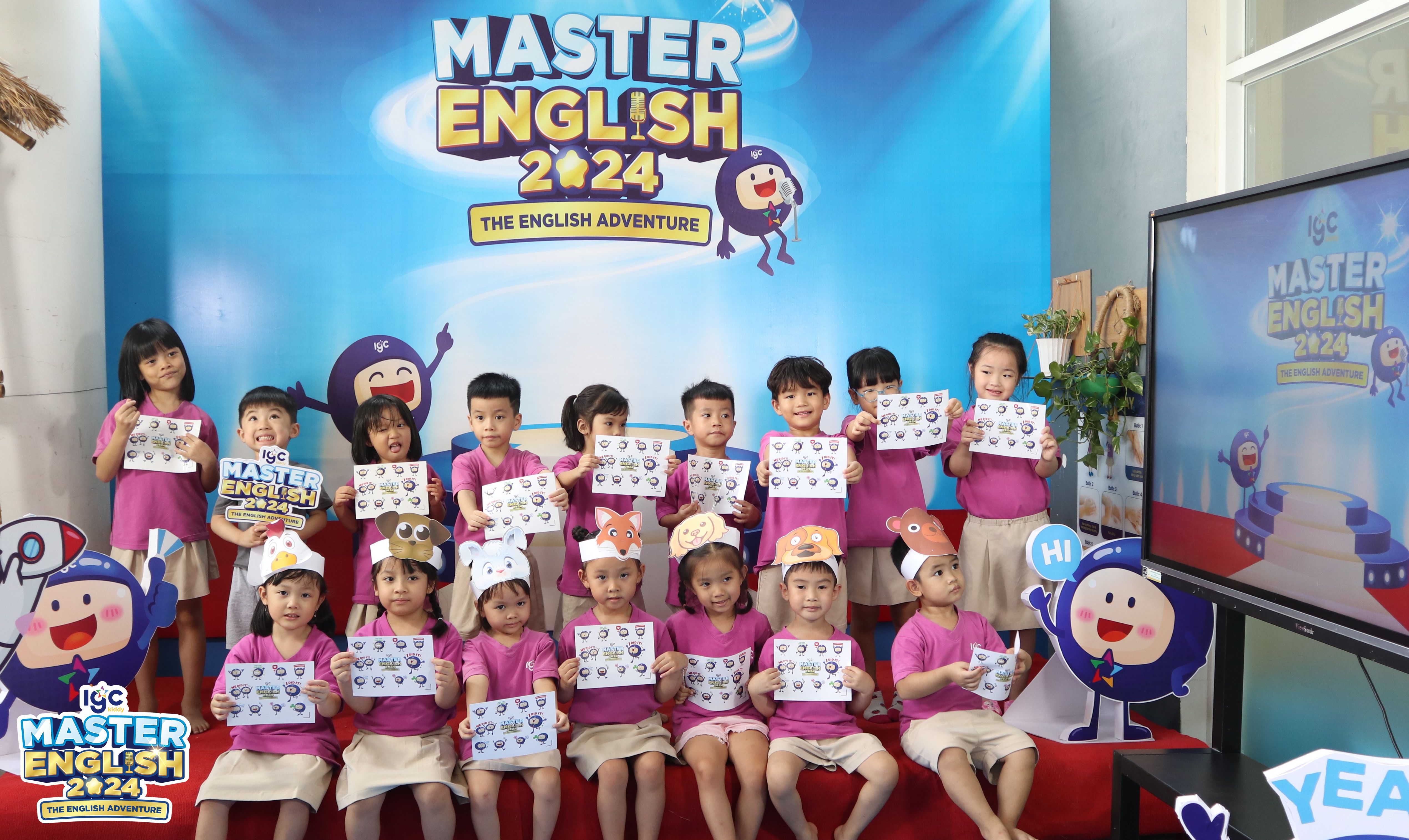 [IGC KIDDY CƠ SỞ QUẬN 7] VÒNG CASTING MASTER ENGLISH 2024