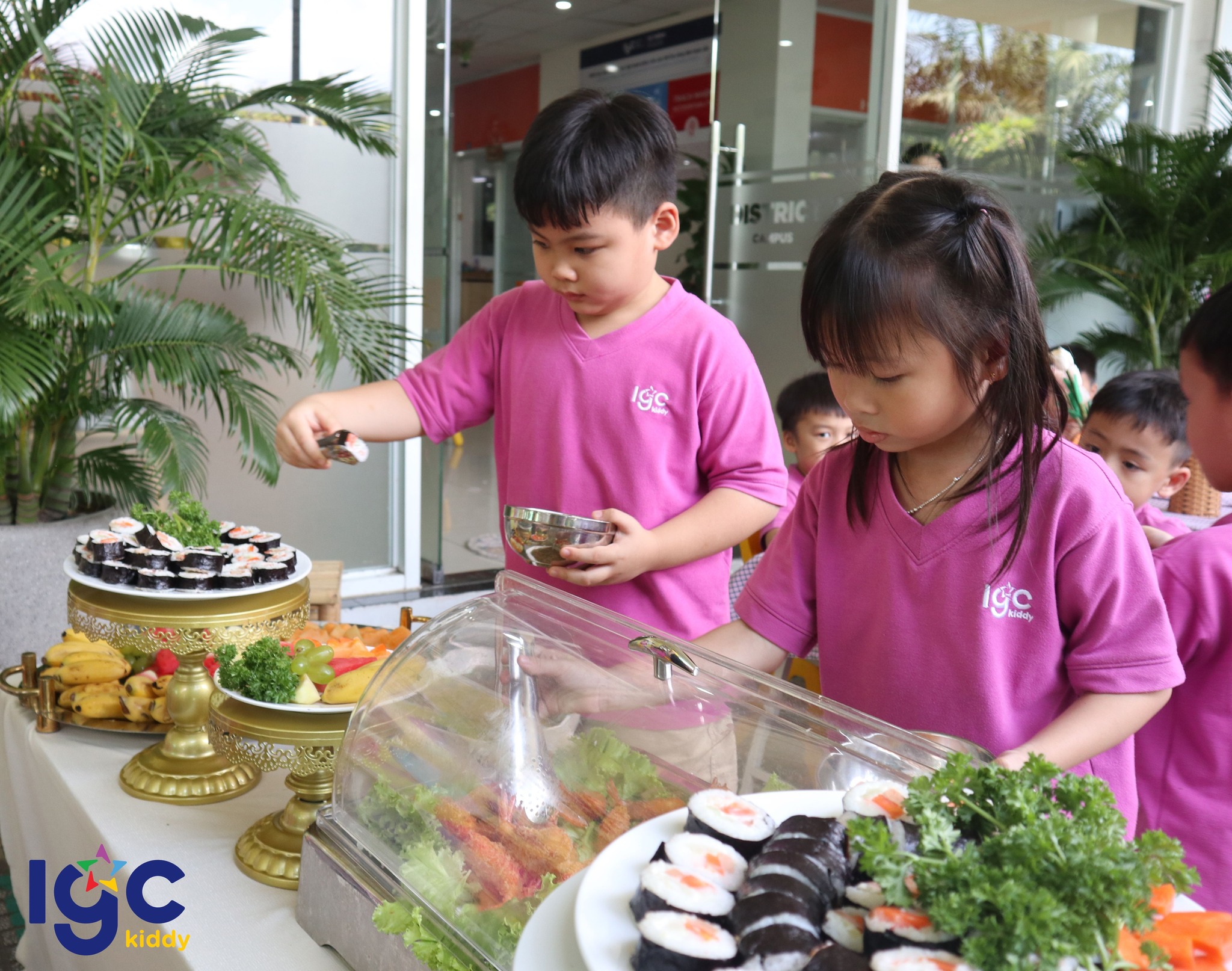 KHÁM PHÁ VĂN HÓA ẨM THỰC CÙNG BÉ TẠI TRƯỜNG IGC KIDDY QUẬN 7