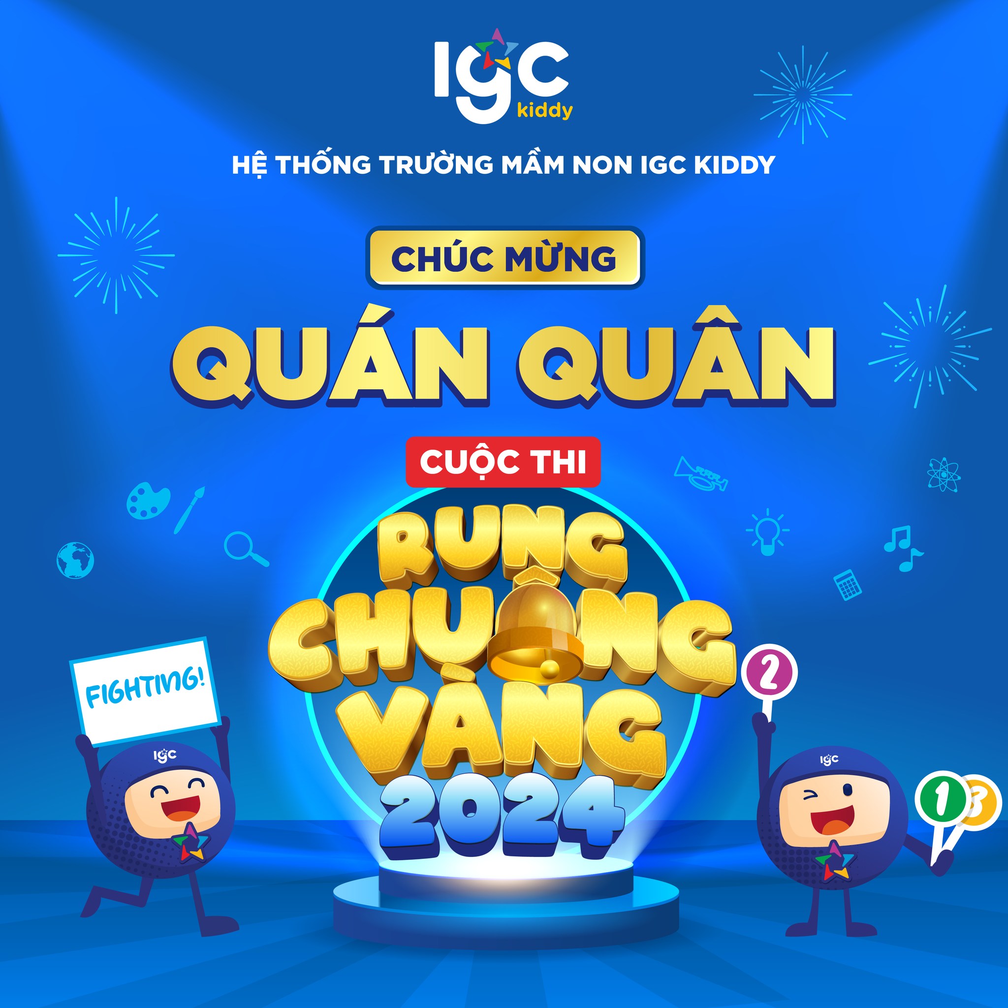 LỘ DIỆN CÁC QUÁN QUÂN TẠI CUỘC THI RUNG CHUÔNG VÀNG 2024