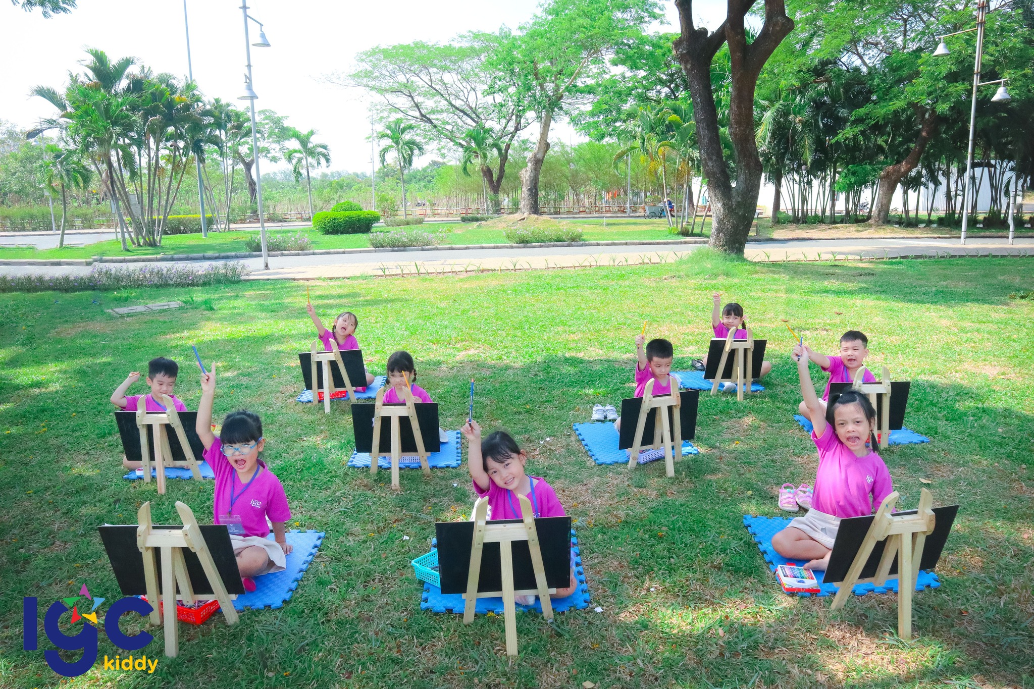 [IGC KIDDY CƠ SỞ QUẬN 7] DÃ NGOẠI KHÁM PHÁ THIÊN NHIÊN KỲ THÚ