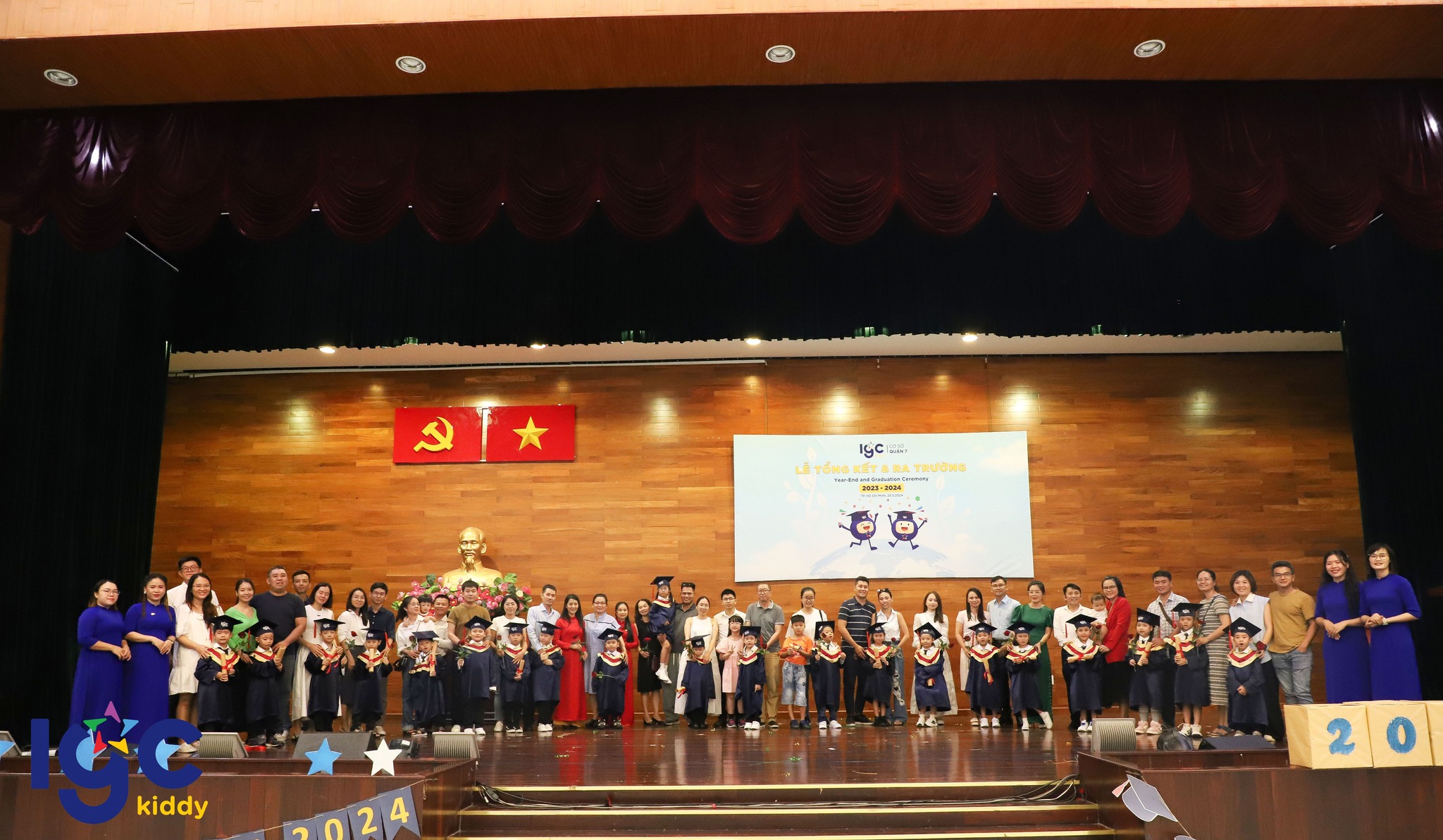 [IGC KIDDY CƠ SỞ QUẬN 7] LỄ TỔNG KẾT VÀ RA TRƯỜNG NĂM HỌC 2023 – 2024