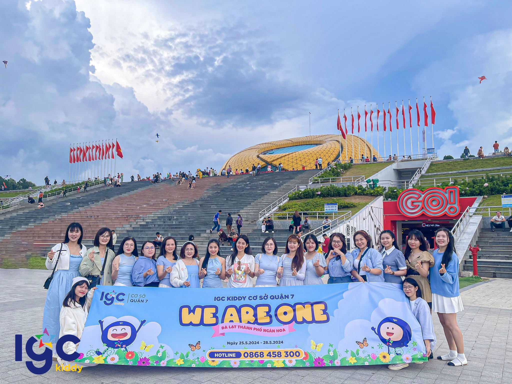 [IGC KIDDY CƠ SỞ QUẬN 7] TEAMBUILDING "ĐÀ LẠT THÀNH PHỐ NGÀN HOA'' KẾT NỐI YÊU THƯƠNG