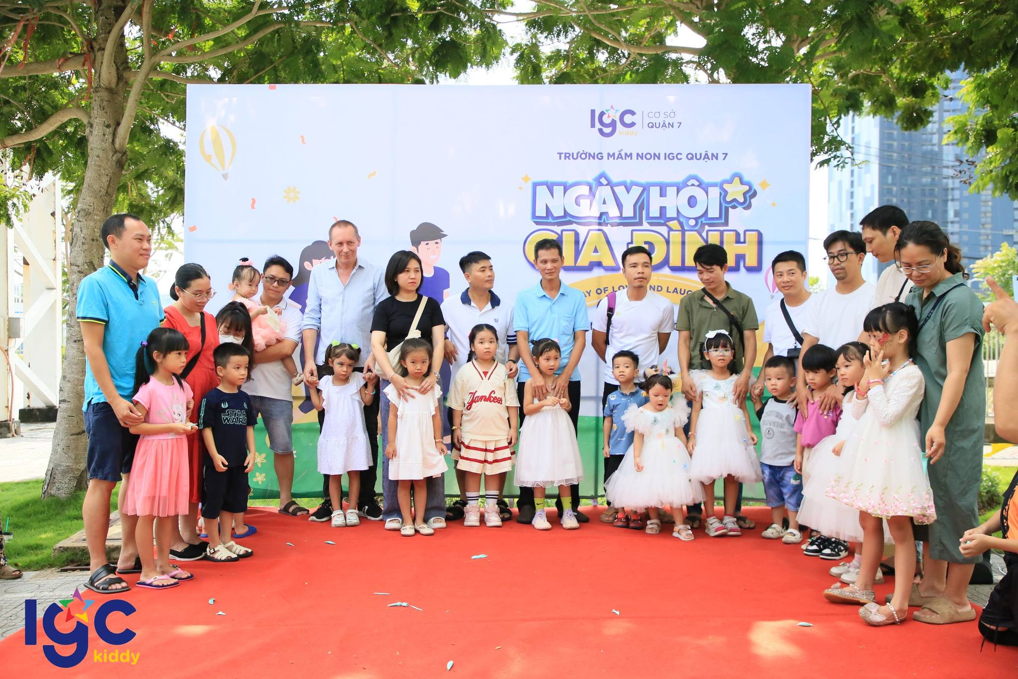[IGC KIDDY CƠ SỞ QUẬN 7] NHỮNG KHOẢNH KHẮC VUI TƯƠI TẠI "NGÀY HỘI GIA ĐÌNH"