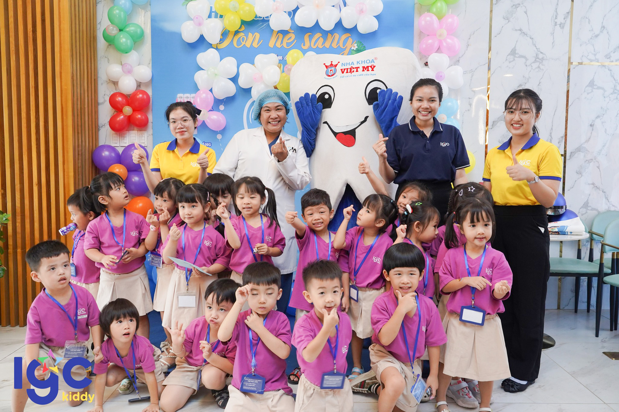 [IGC KIDDY CƠ SỞ QUẬN 7] DÃ NGOẠI PHÒNG KHÁM NHA KHOA