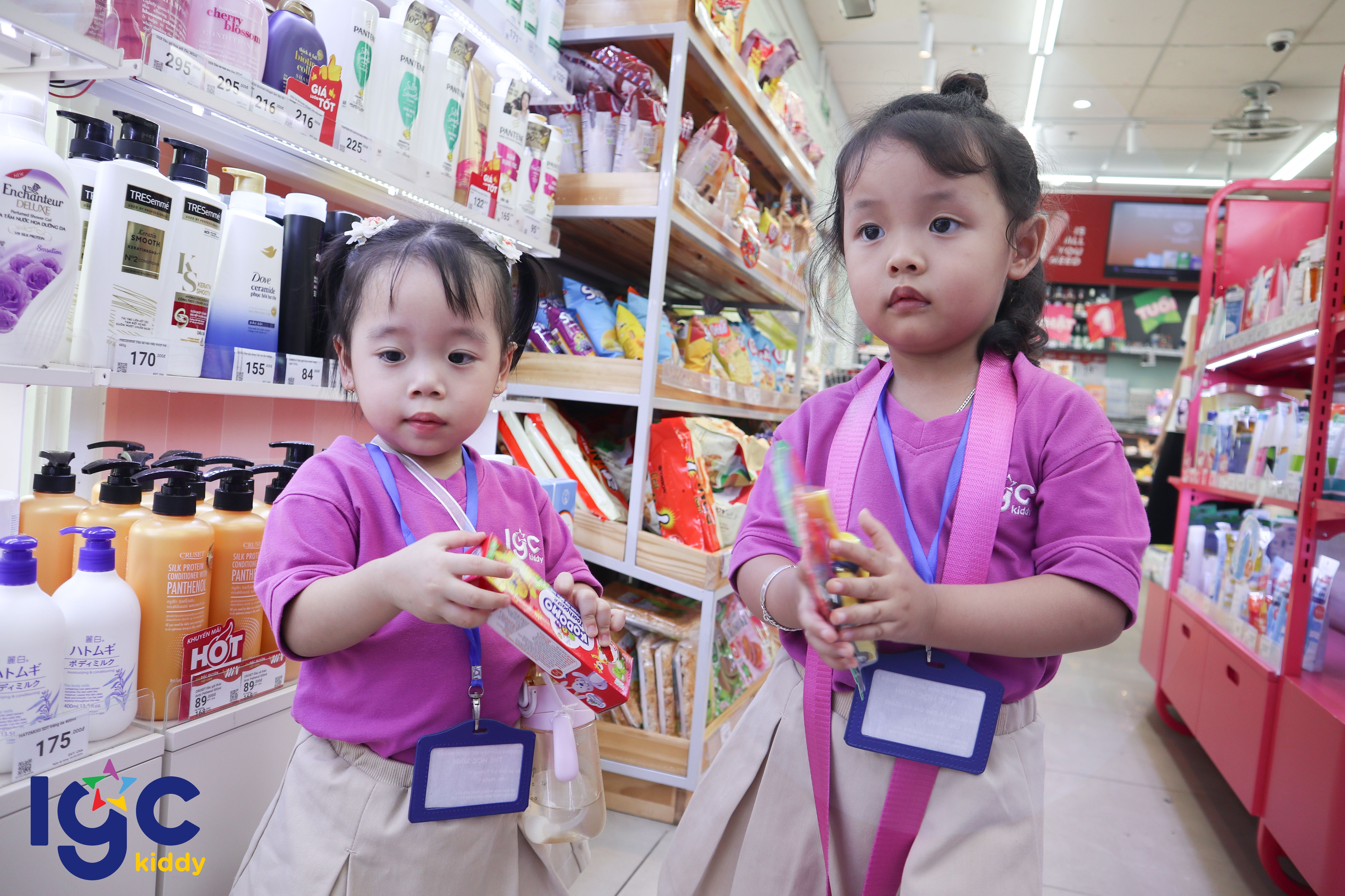 [IGC KIDDY CƠ SỞ QUẬN 7] DÃ NGOẠI SIÊU THỊ KHÁM PHÁ CÁC LOẠI THỰC PHẨM TỐT CHO CƠ THỂ