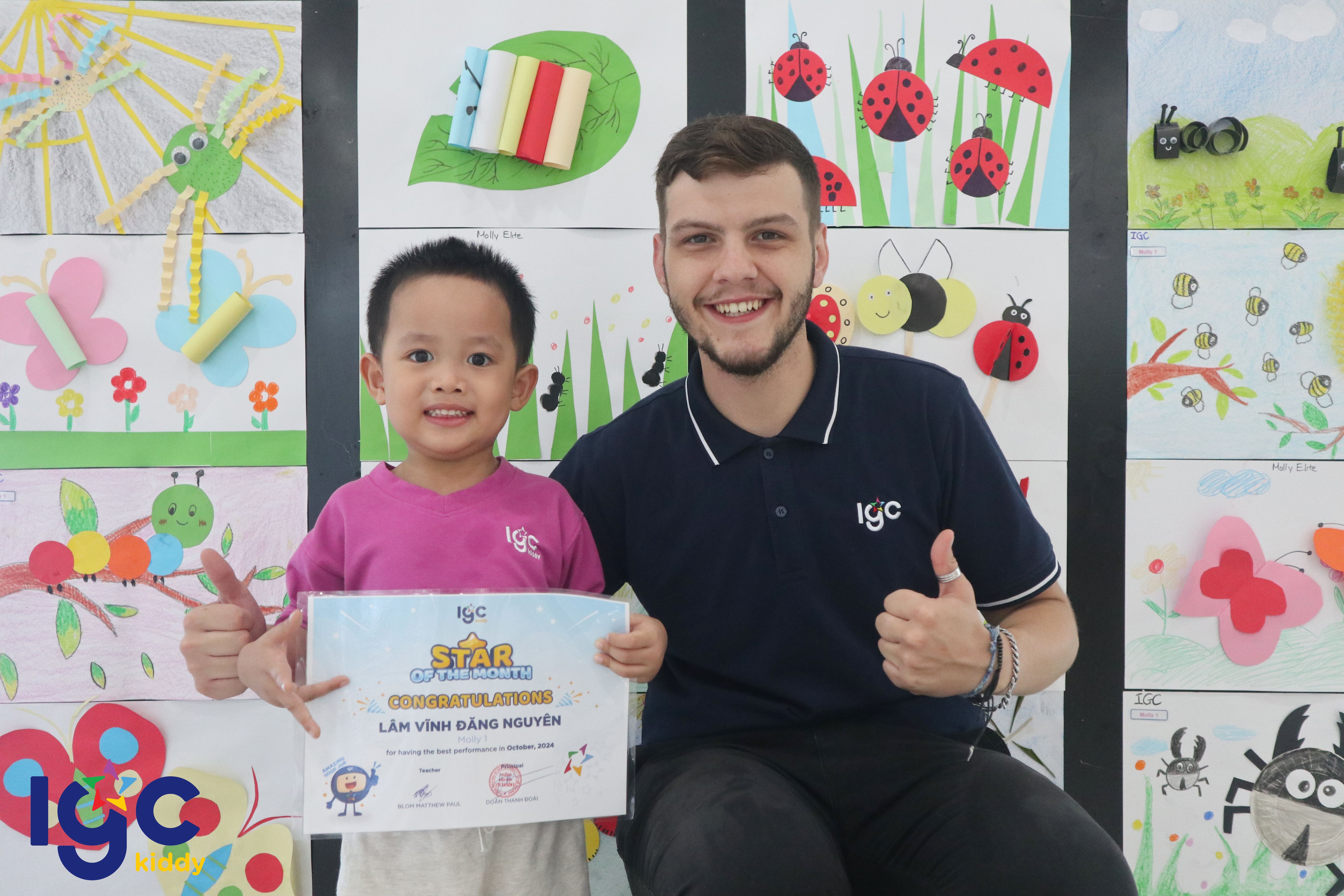 STAR OF THE MONTH - NGÔI SAO CỦA THÁNG 10