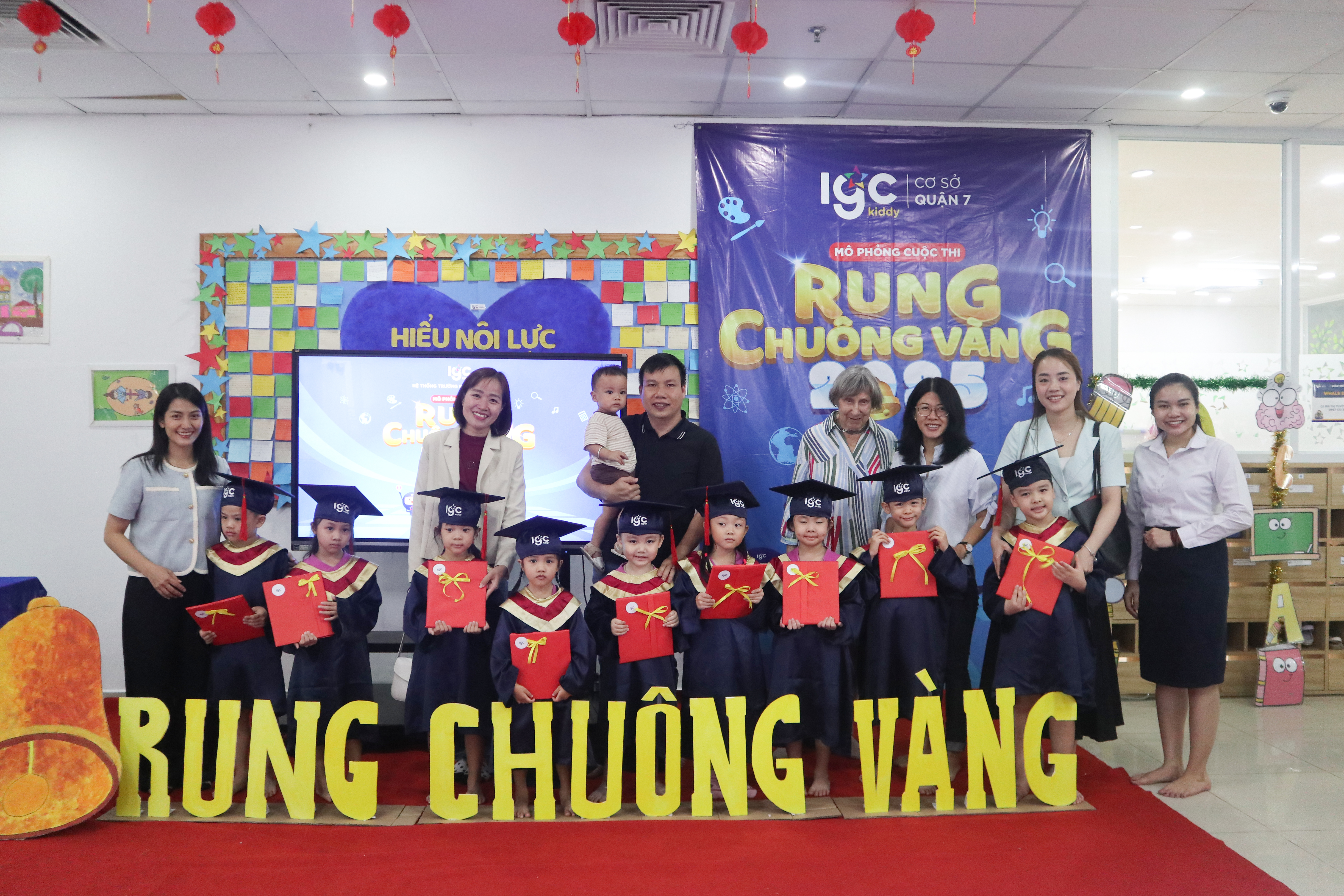 RUNG CHUÔNG VÀNG 2025 - HÀNH TRÌNH TRÍ TUỆ ĐẦY CẢM XÚC CỦA CÁC BẠN NHỎ TRƯỜNG MẦM NON IGC QUẬN 7!