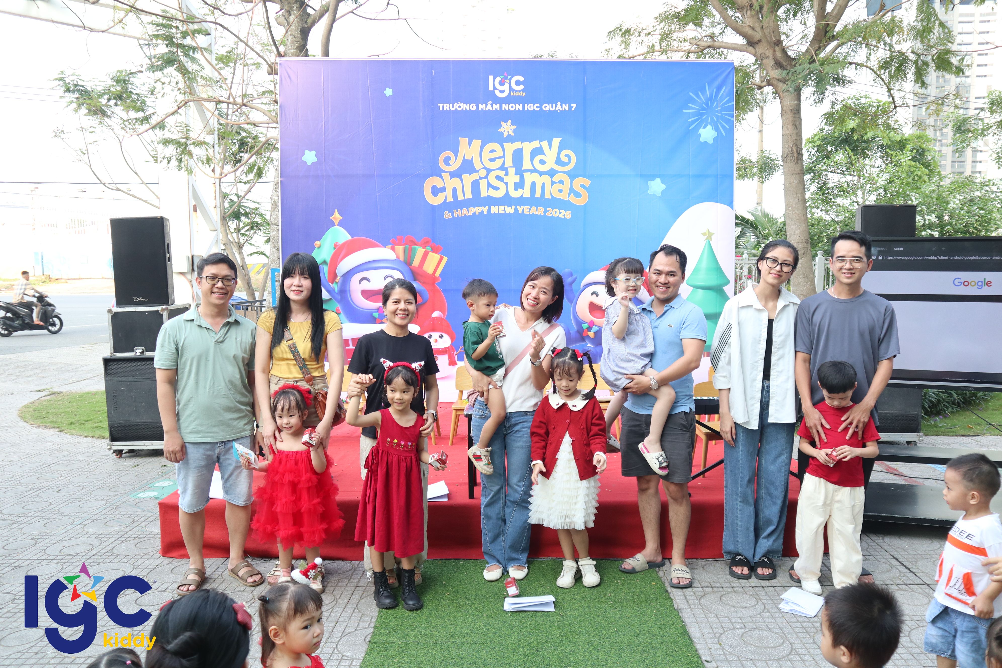 MÙA GIÁNG SINH YÊU THƯƠNG TẠI IGC KIDDY QUẬN 7