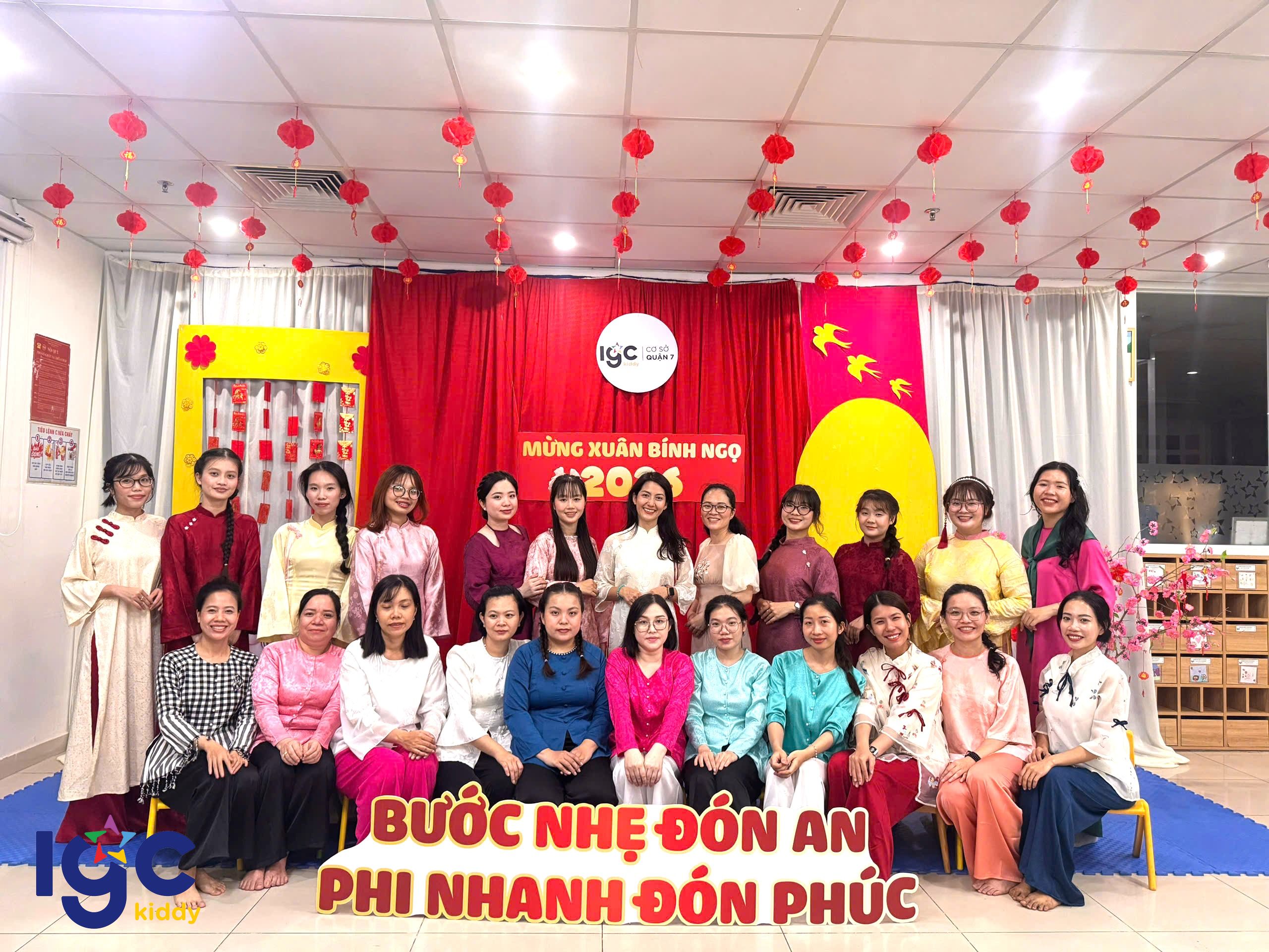 HỘI XUÂN IGC KIDDY QUẬN 7 – RỘN RÀNG SẮC XUÂN, LAN TỎA YÊU THƯƠNG