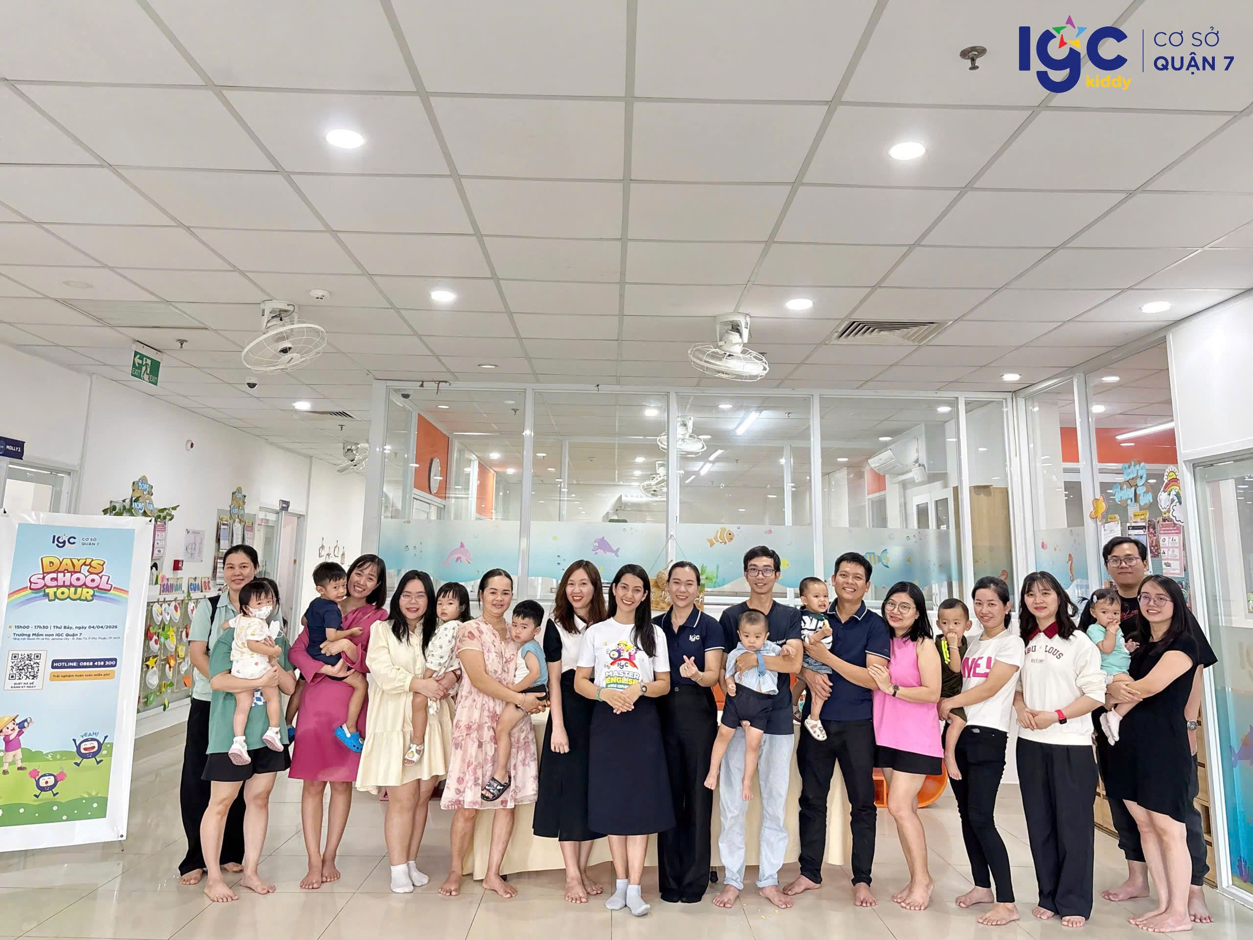 IGC KIDDY QUẬN 7 HÂN HOAN CHÀO ĐÓN BA MẸ VÀ CÁC BÉ TẠI SỰ KIỆN DAY'S SCHOOL TOUR