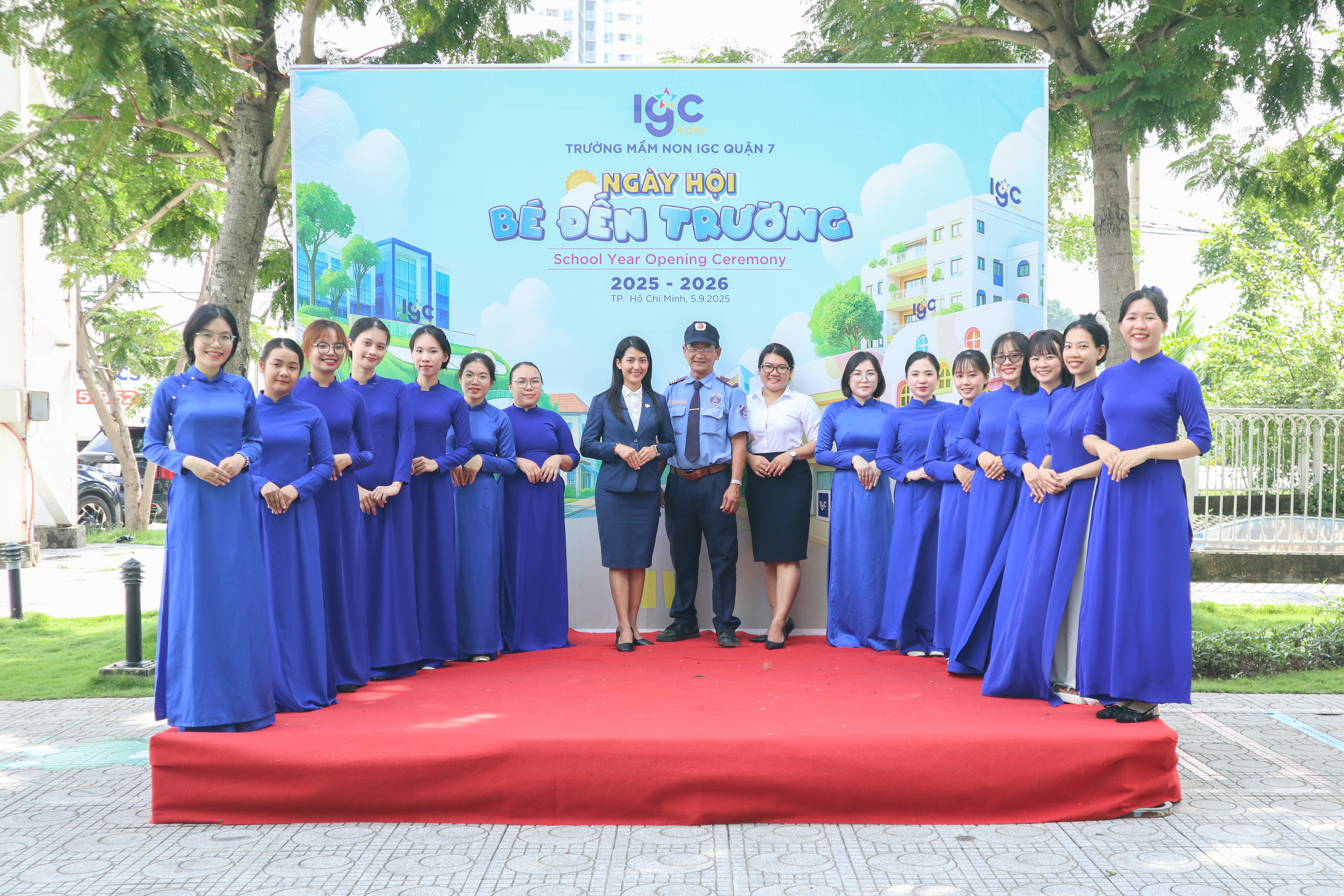 Đội ngũ giáo viên yêu trẻ, vững chuyên môn