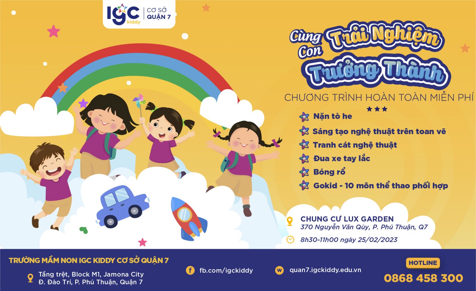 CÙNG CON TRẢI NGHIỆM - CÙNG CON TRƯỞNG THÀNH