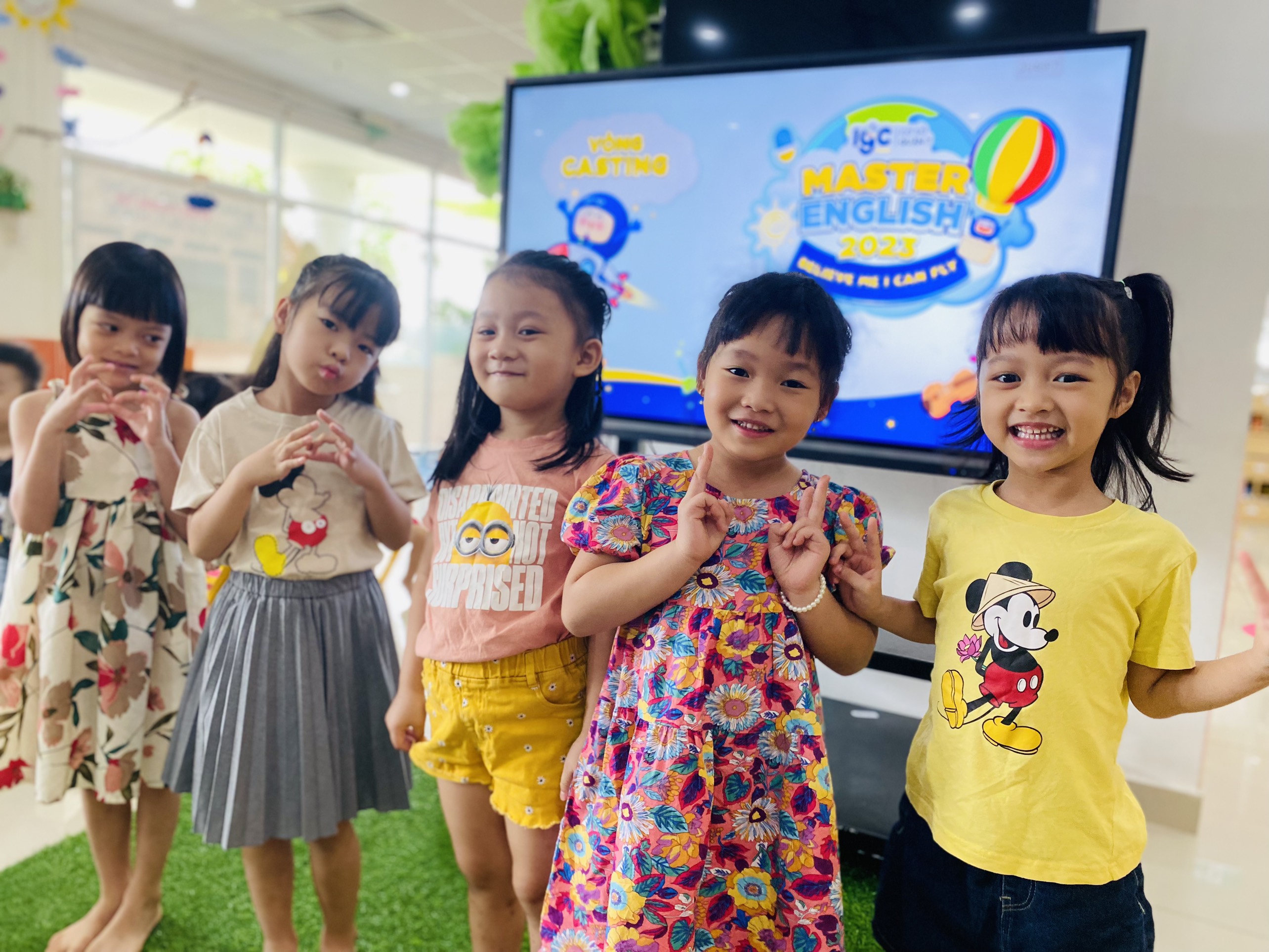 VÒNG CASTING MASTER ENGLISH 2023 - IGC KIDDY CƠ SỞ QUẬN 7