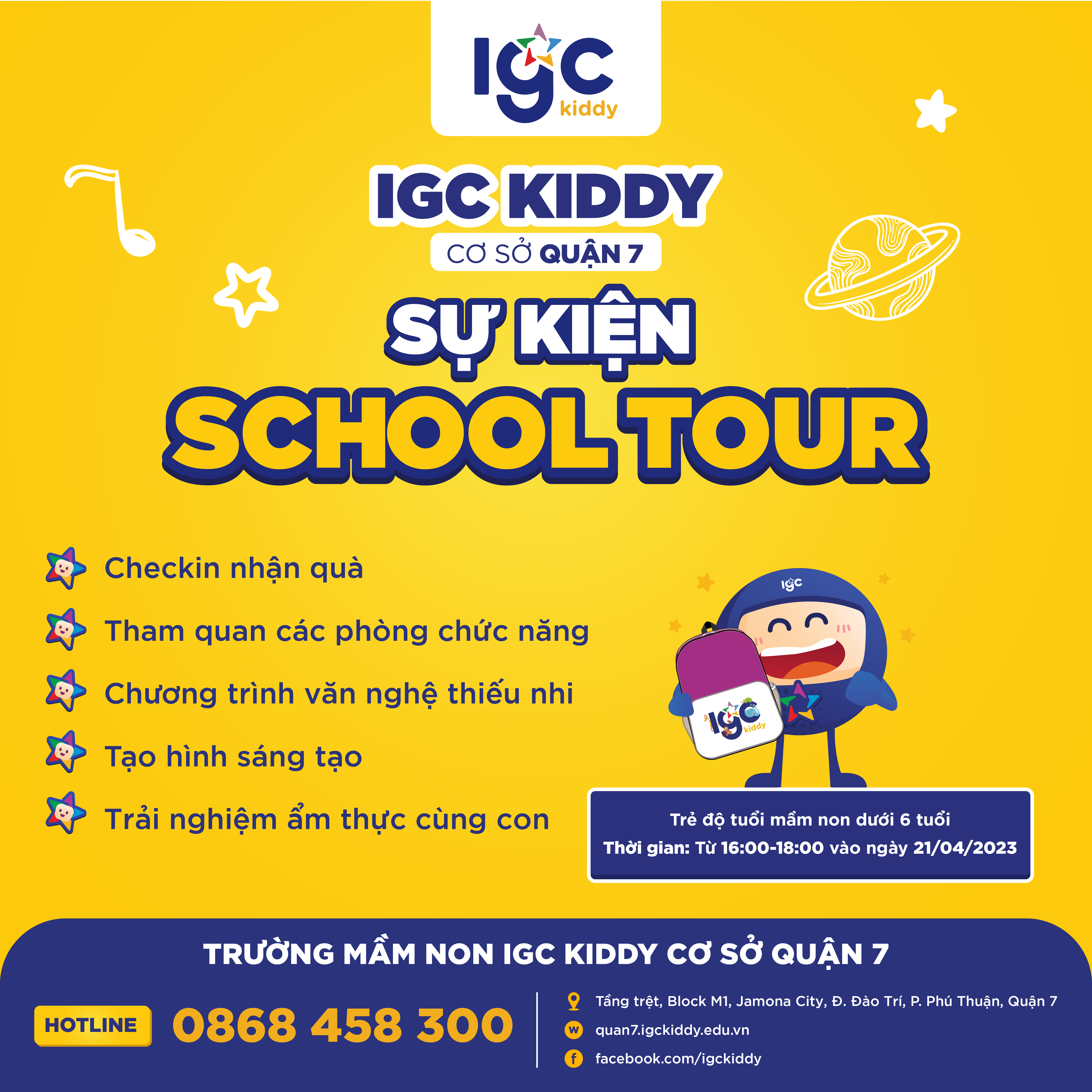 SỰ KIỆN SCHOOL TOUR