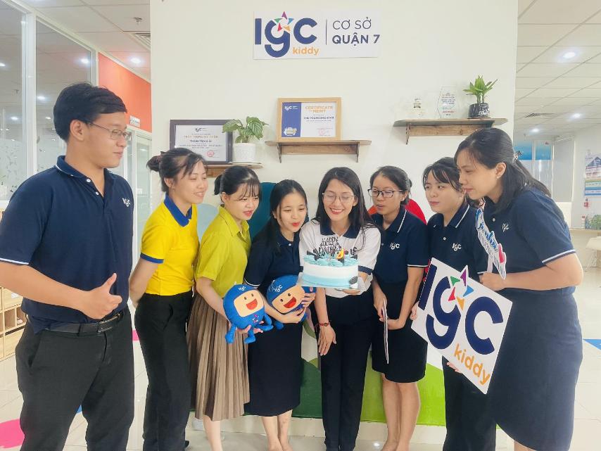 CHÚC MỪNG 4 NĂM THÀNH LẬP TRƯỜNG IGC KIDDY CƠ SỞ QUẬN 7