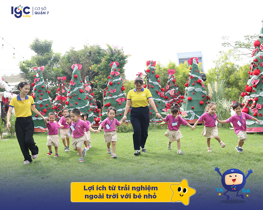 Lợi ích của các hoạt động trải nghiệm ngoài trời