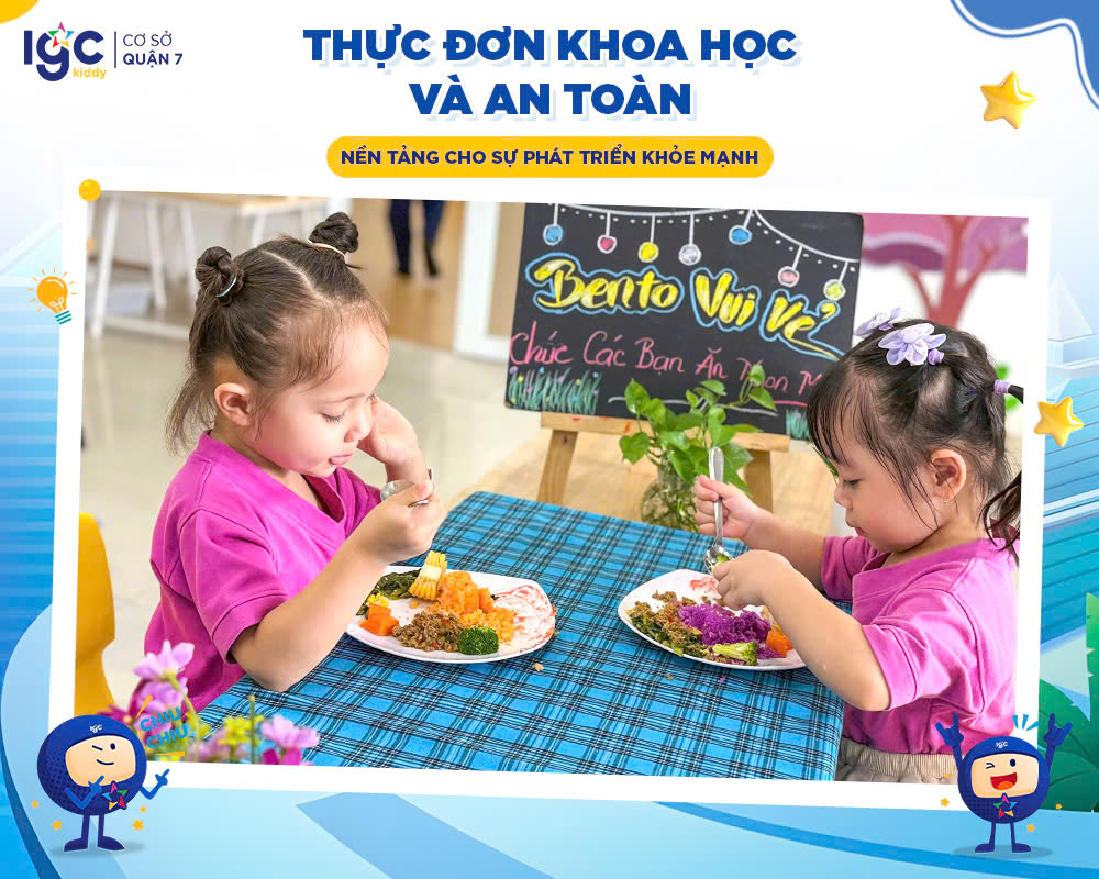 Thực đơn khoa học và an toàn