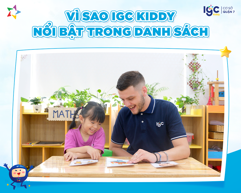 Điểm nổi bật của Trường Mầm Non IGC Quận 7